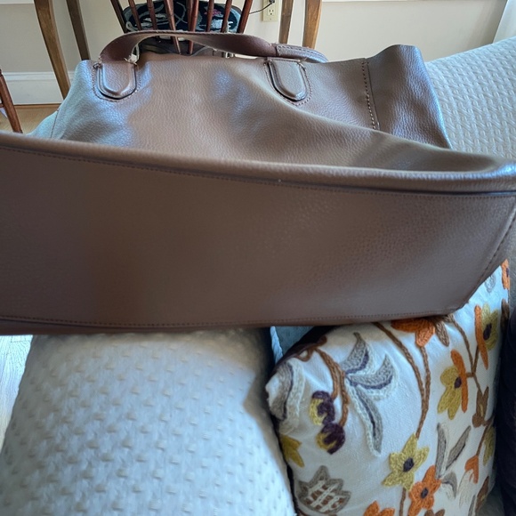 COACH Derby Tote Light Saddle Leather Shoulder Bag F59818 - Picture 8 of 9